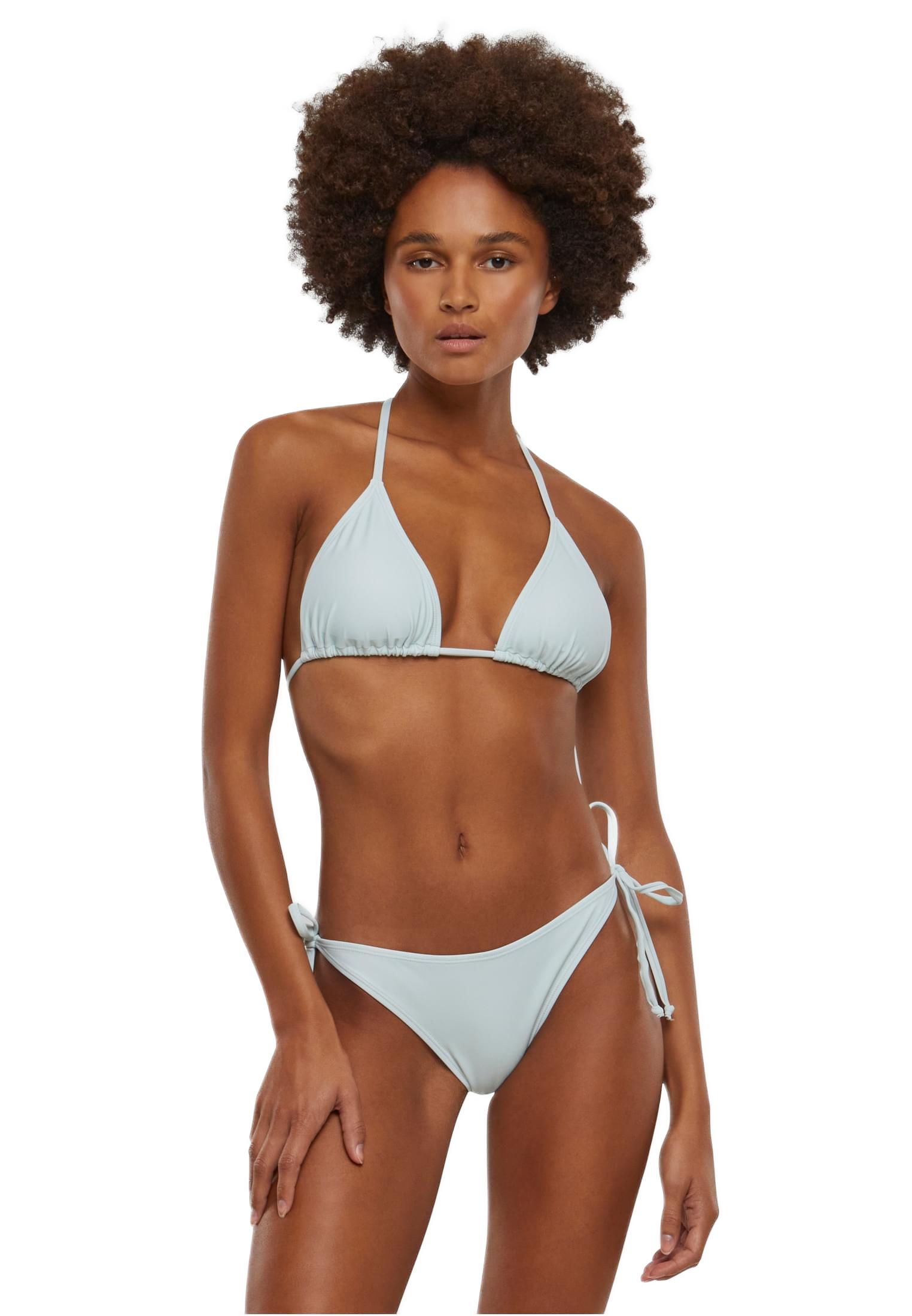 Ladies Recycled Triangle Bikini Urban Classics TB4112-14067 Frostmint