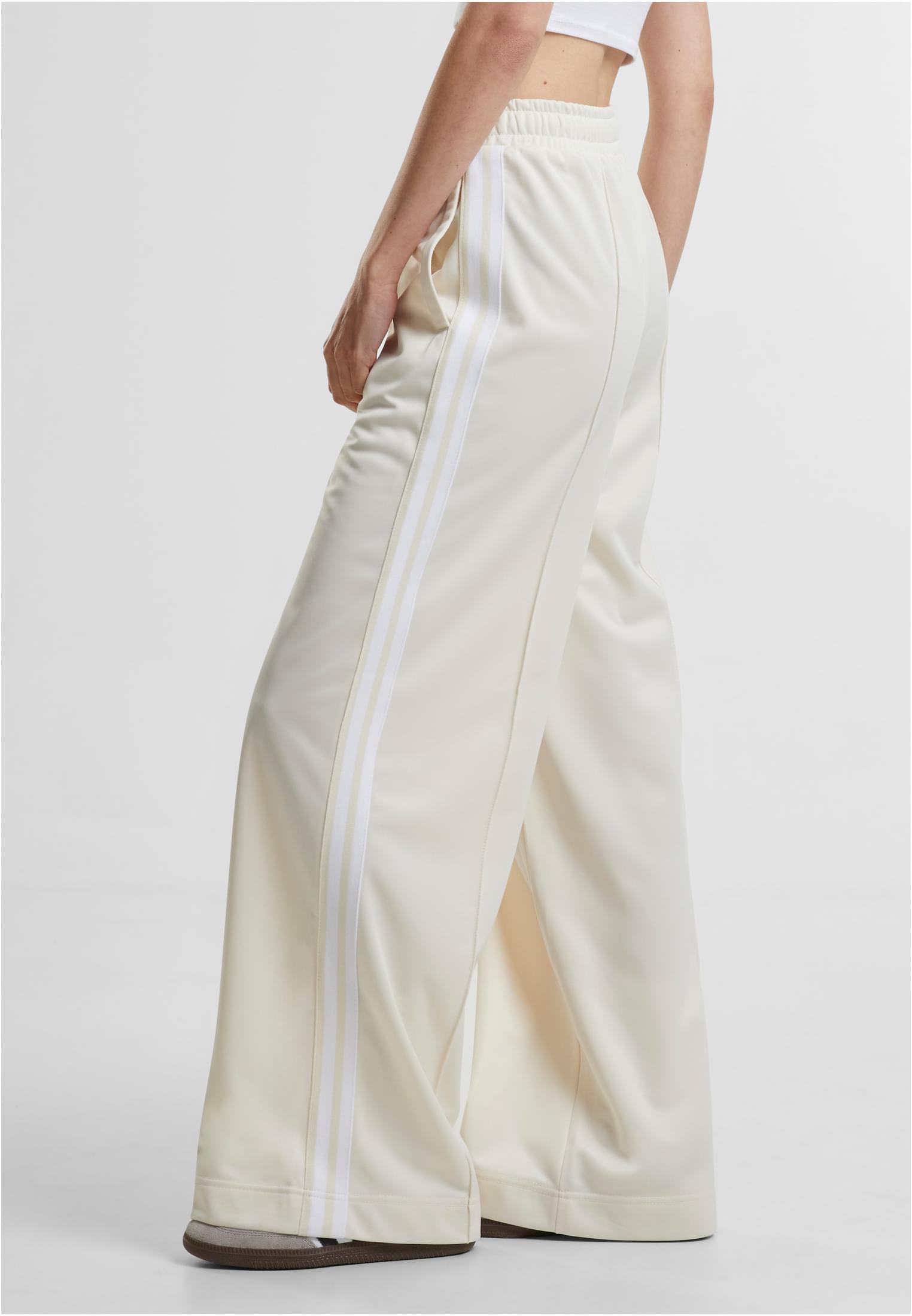 Ladies Pin Tuck Track Pants Urban Classics TB6219-02903 Whitesand