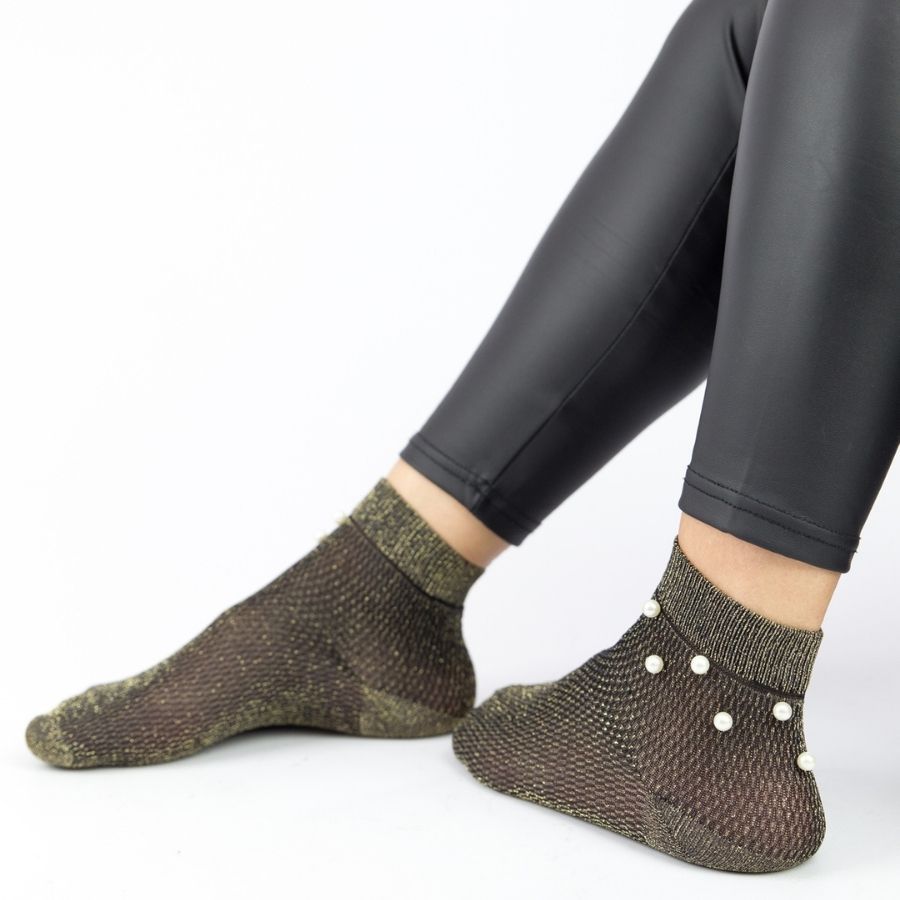 Γυναικείες fashion κάλτσες microfiber PEARL ΙΙΙ Pamela 18770 Σκούρο Πράσινο