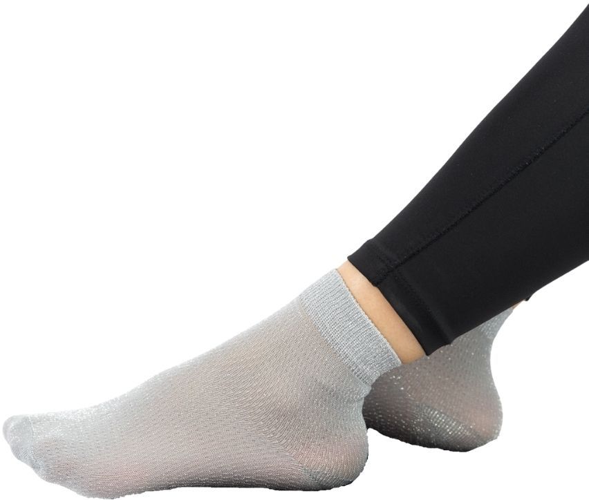 Γυναικείες fashion κάλτσες microfiber FIBER III Pamela 20803 Ανοιχτό Γκρί
