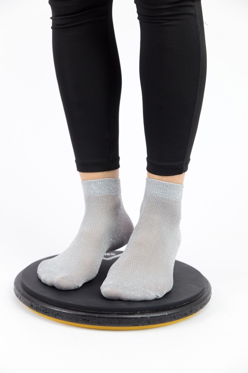 Γυναικείες fashion κάλτσες microfiber FIBER III Pamela 20803 Ανοιχτό Γκρί