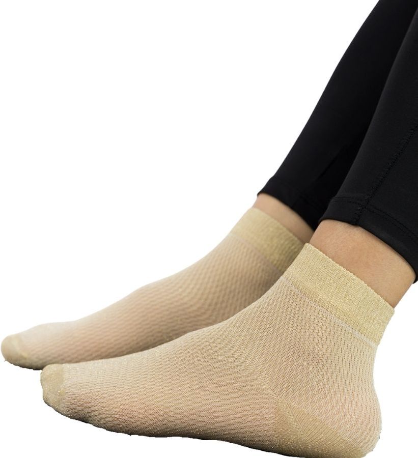 Γυναικείες fashion κάλτσες microfiber FIBER VI Pamela 20809 Κίτρινο