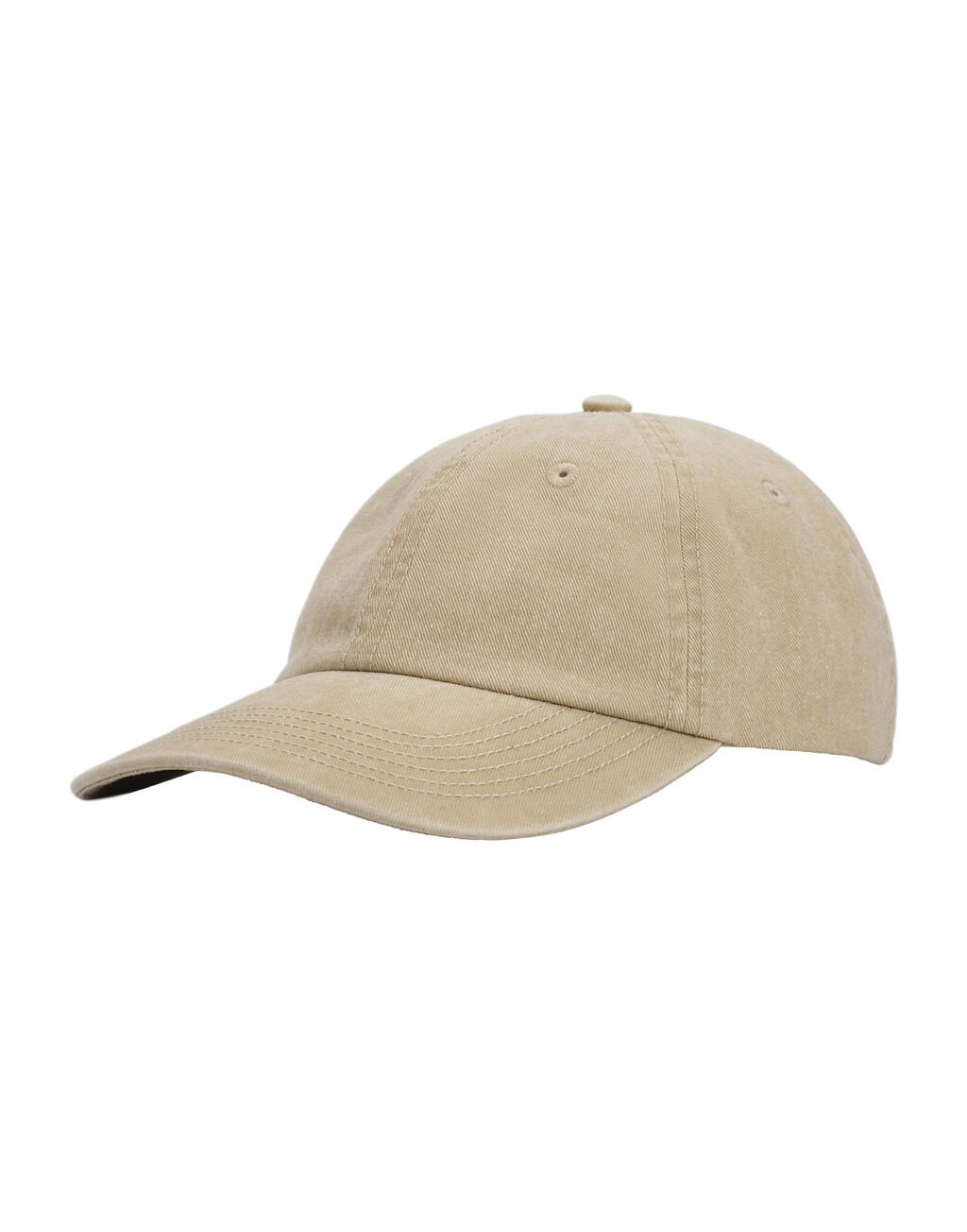 Καπέλο Cotton Twill True Blanks by H&M 1226500 Washed Oatmeal