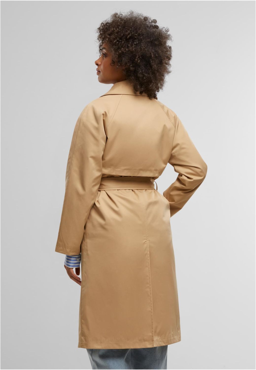 Γυναικείο trench coat Urban Classics TB7149-03738 unionbeige