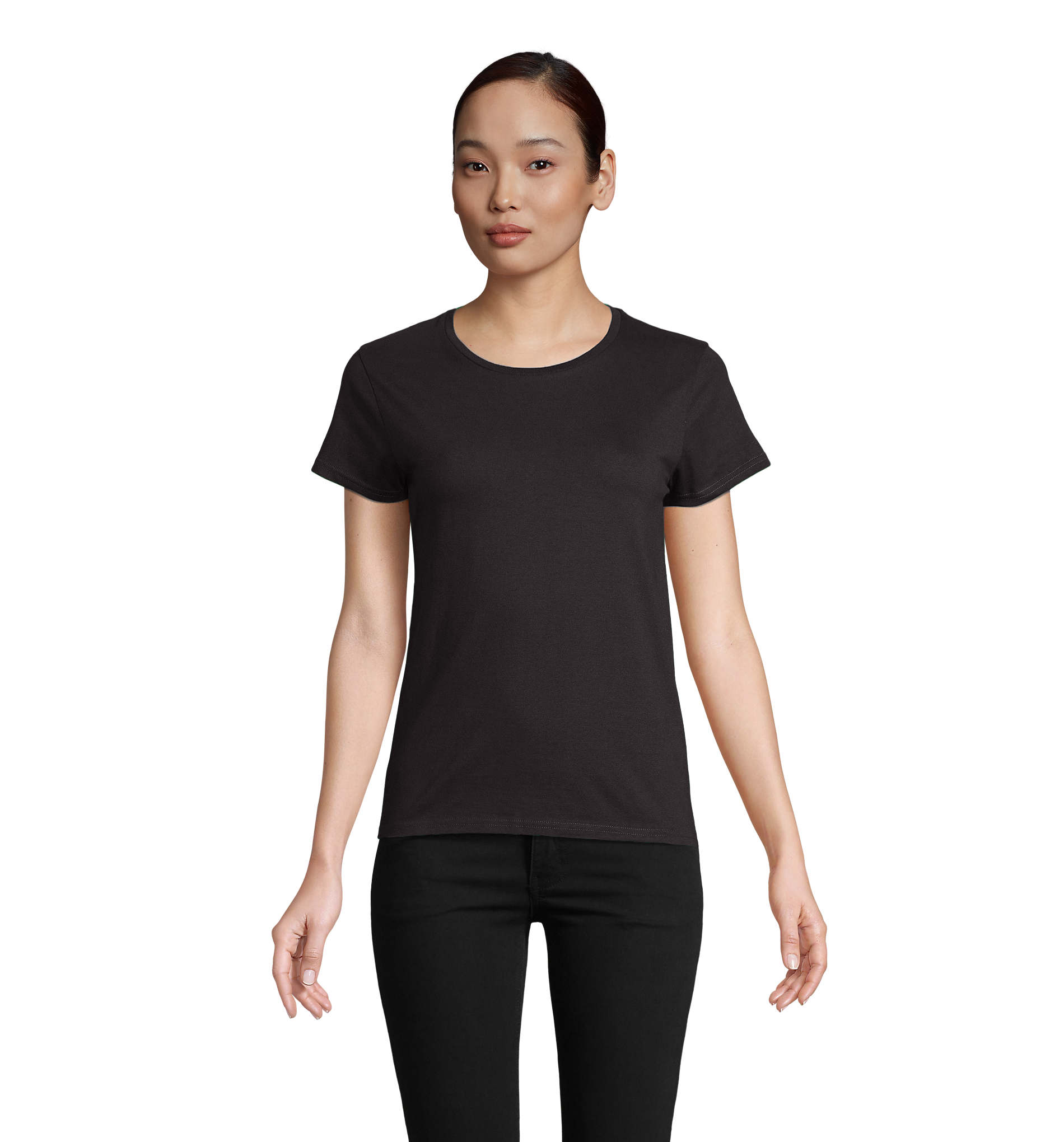 Γυναικείο οργανικό T-shirt Sol's Crusader Women - 03581 Deep Black