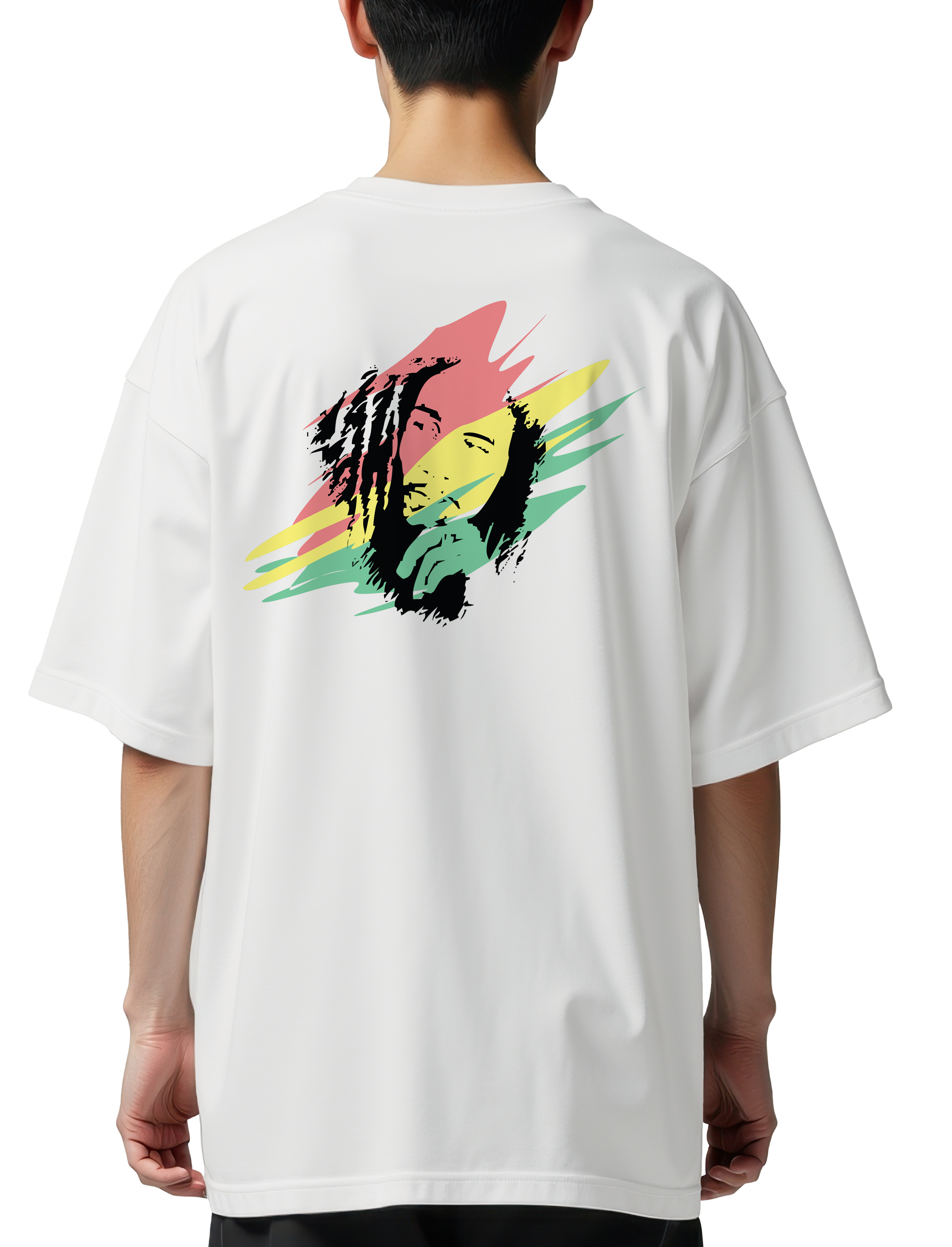 Oversized T-Shirt Metallica Fuckin Rock Avenue White