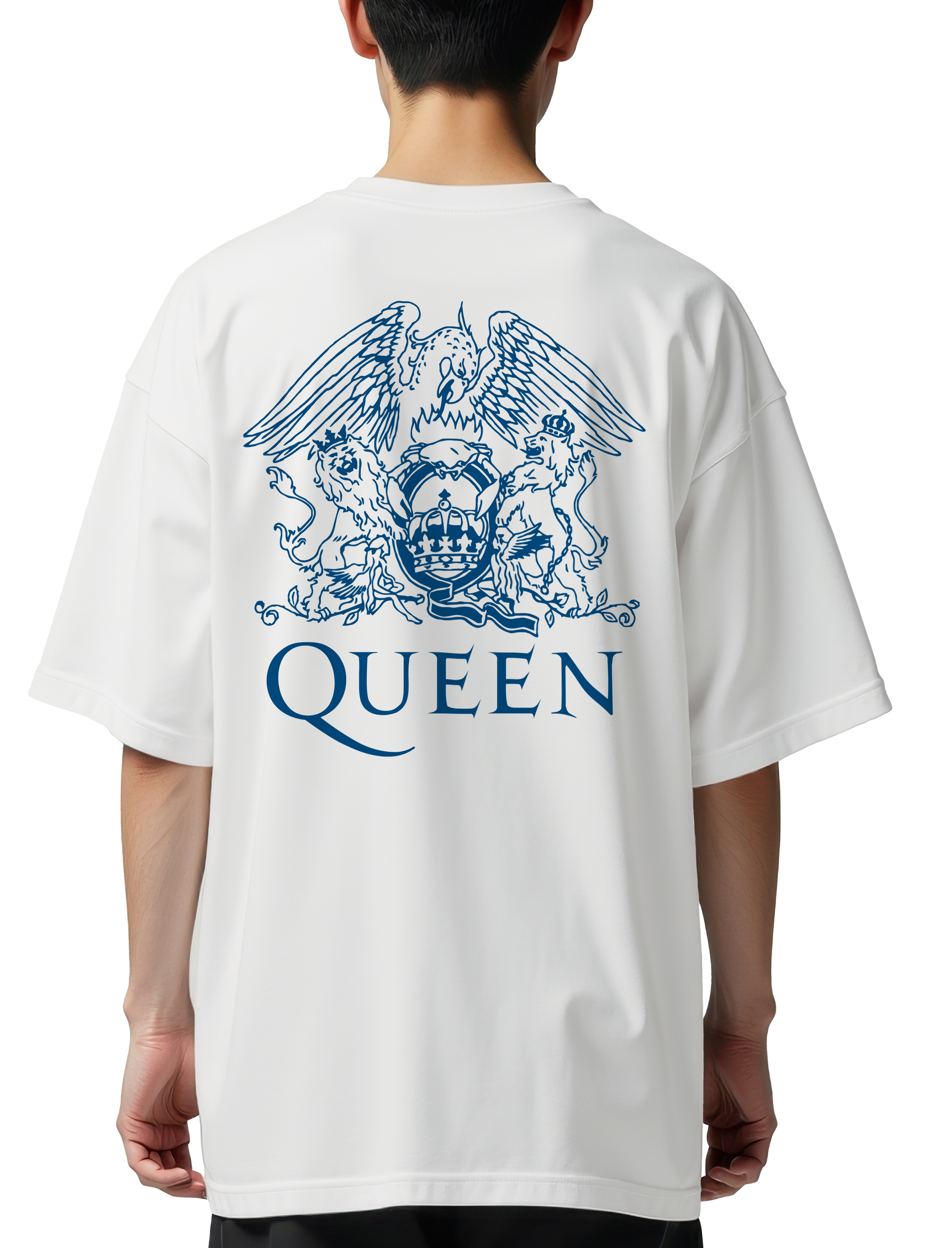 Oversized T-Shirt Metallica Fuckin Rock Avenue White