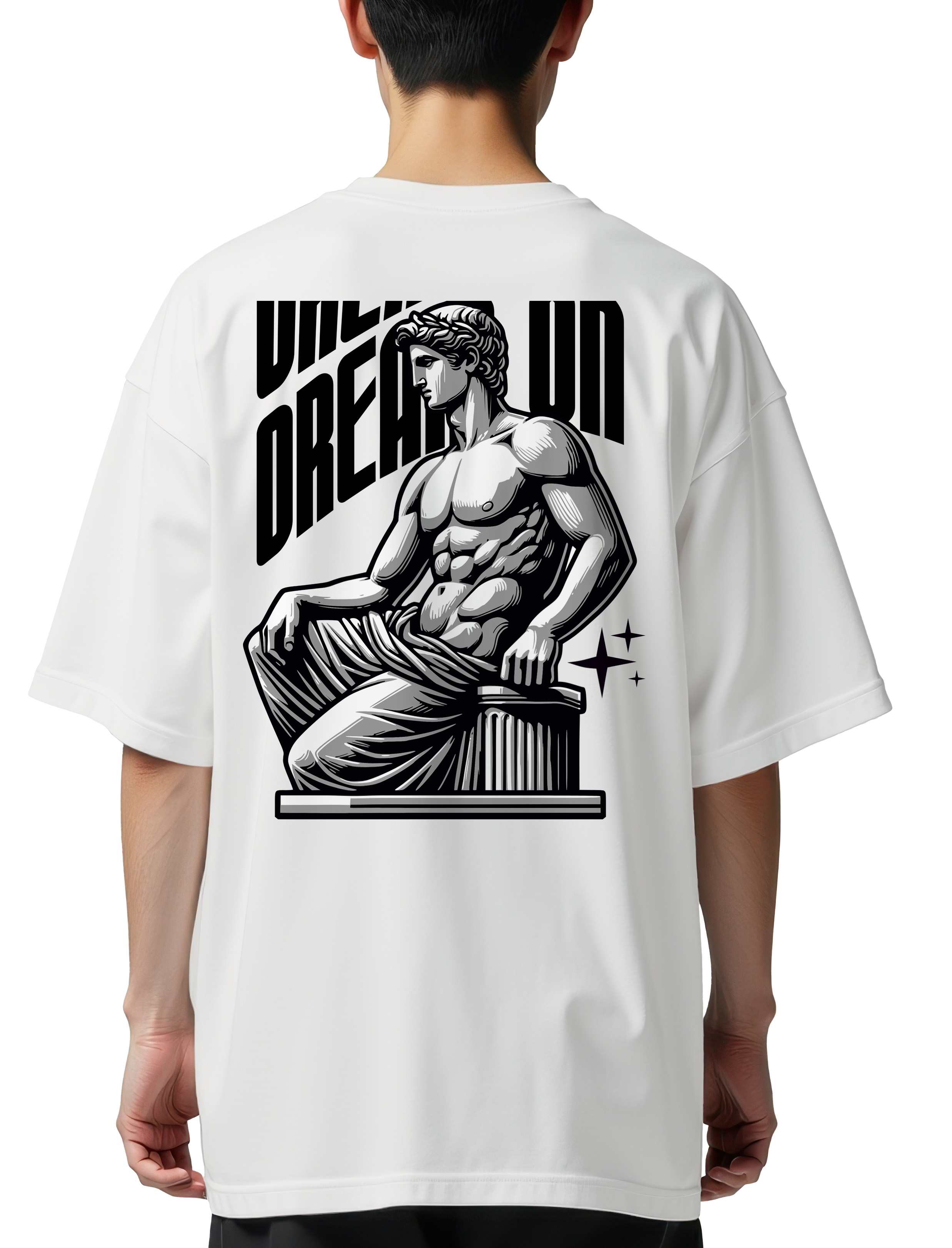 Oversized T-Shirt Metallica Fuckin Rock Avenue White