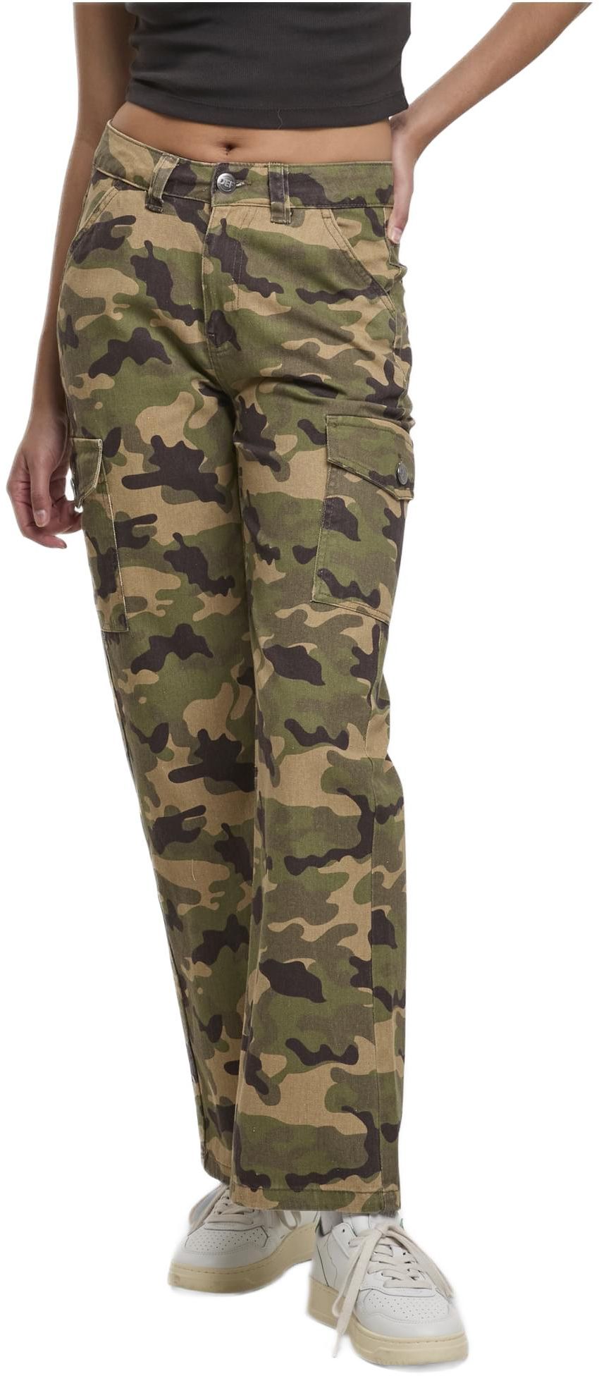 Straight Fit Jeans DEF DFLJS197-00778 green camo