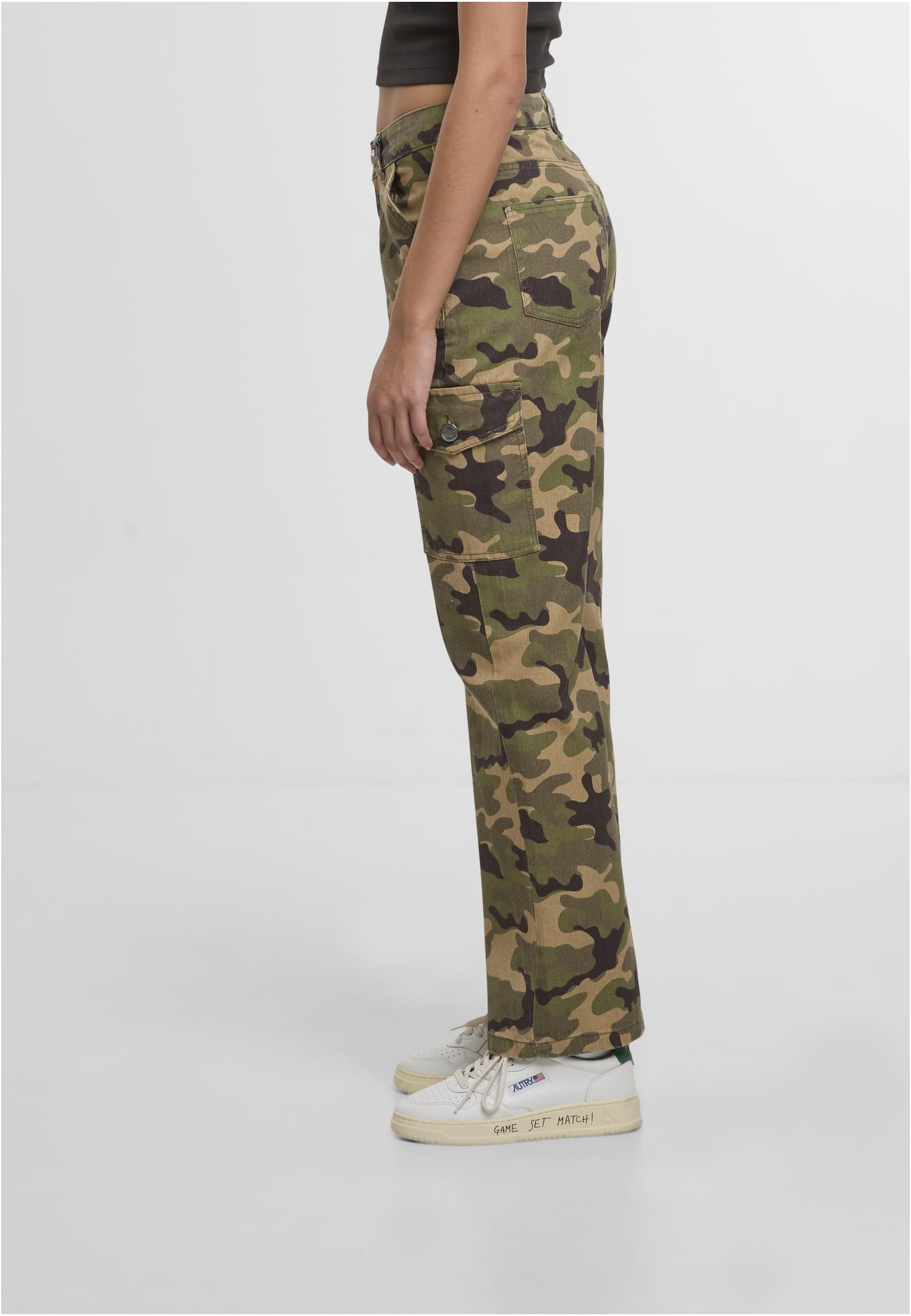 Straight Fit Jeans DEF DFLJS197-00778 green camo