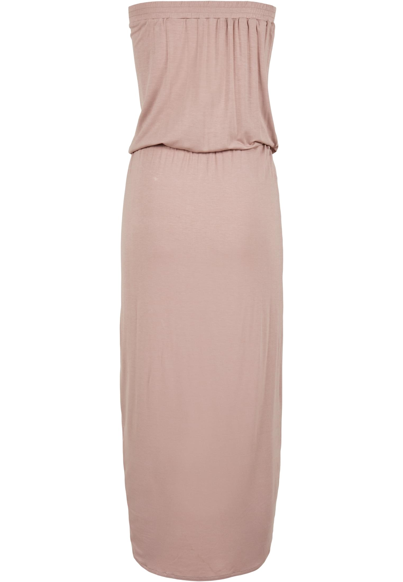 Ladies Viscose Bandeau Dress Urban Classics TB1508-02913 duskrose
