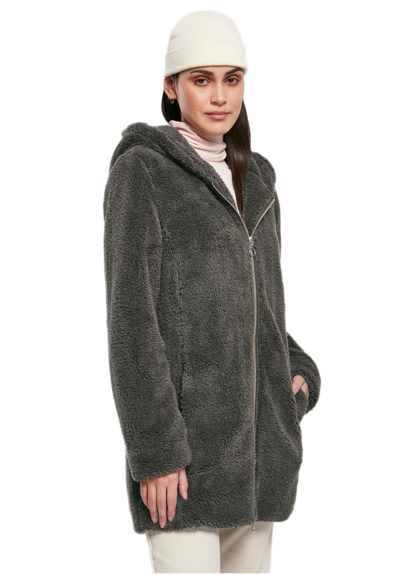 Ladies Sherpa Jacket Urban Classics TB1755-00075 brown