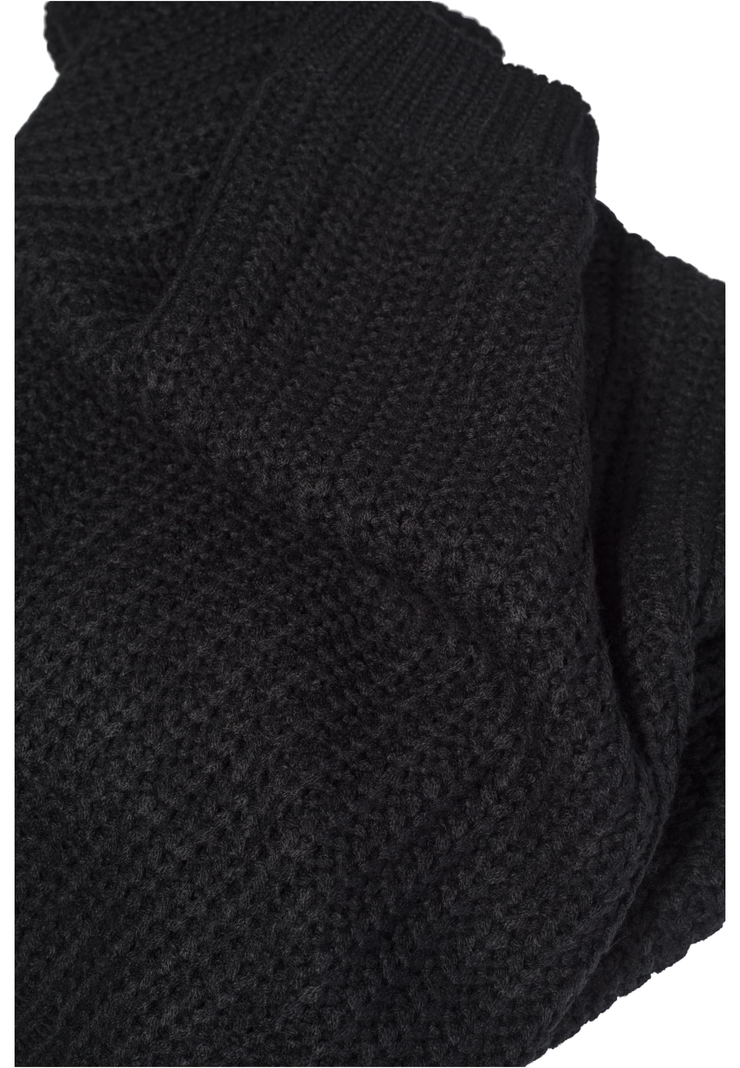 Ladies Wide Oversize Sweater Urban Classics Tb2359-00007 Black γυναικεία Ζακέτες Simple Wear