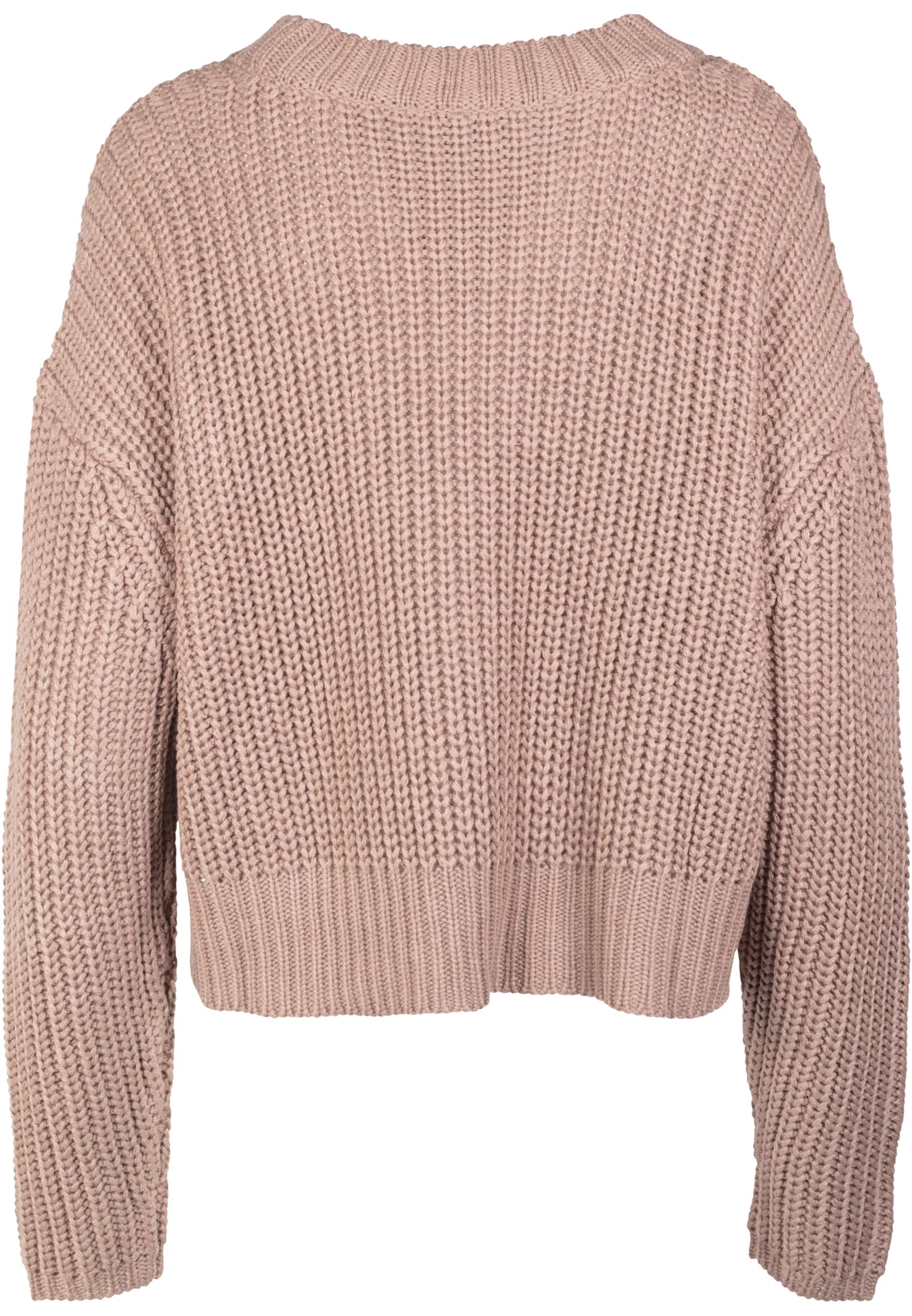 Ladies Wide Oversize Sweater Urban Classics Tb2359-00782 Taupe γυναικεία Ζακέτες Simple Wear