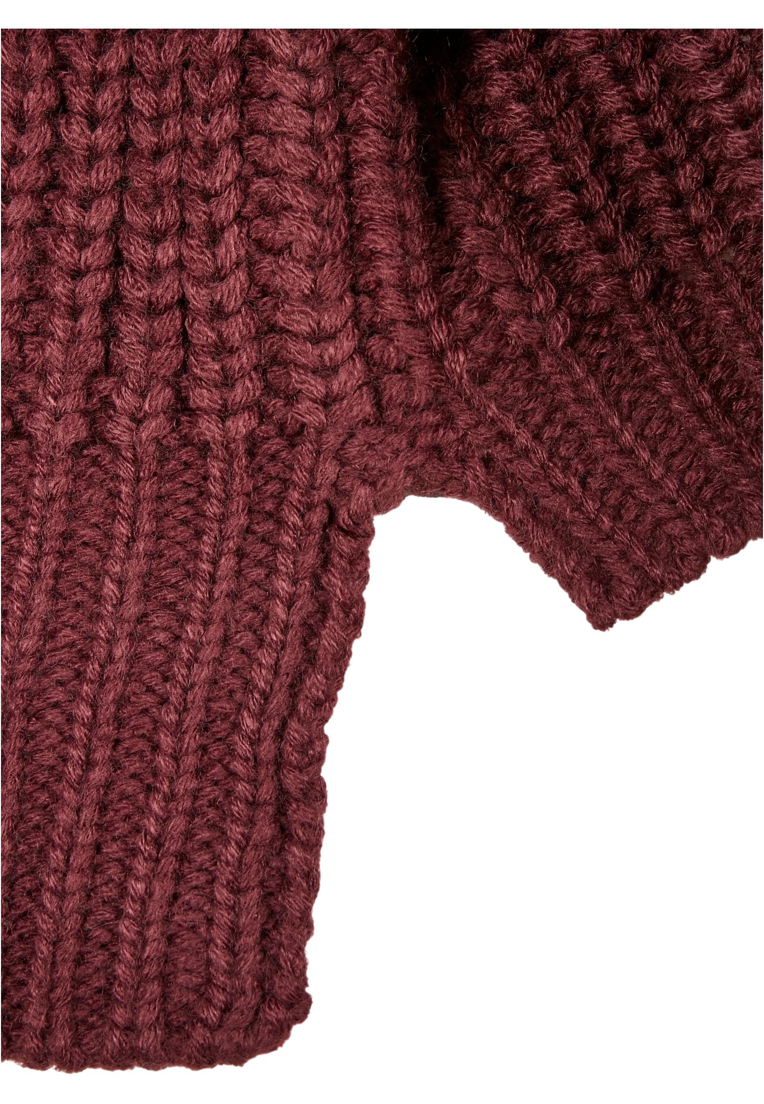 Ladies Wide Oversize Sweater Urban Classics Tb2359-01151 Cherry γυναικεία Ζακέτες Simple Wear