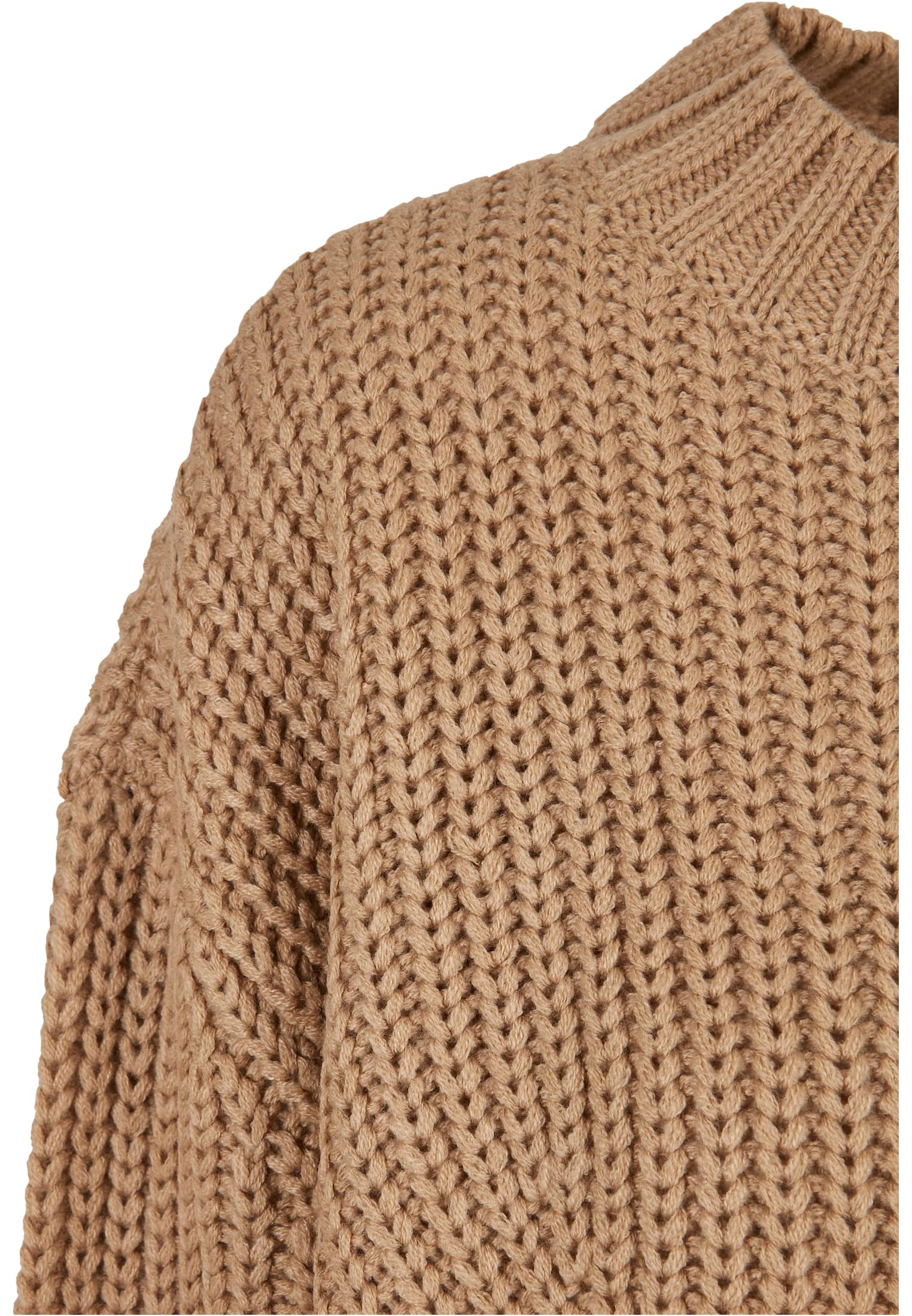 Ladies Wide Oversize Sweater Urban Classics Tb2359-03738 Unionbeige γυναικεία Ζακέτες Simple Wear