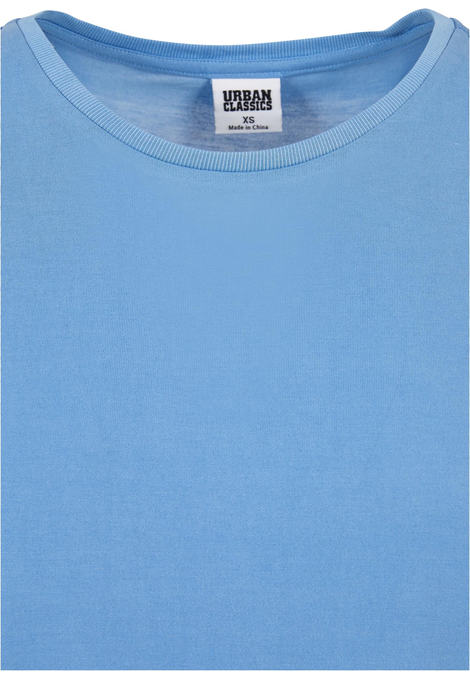 Ladies Modal Extended Shoulder Tee Urban Classics Tb4092-01301 Horizonblue γυναικεία Basic T-Shirts Simple Wear Μπλουζάκια κοντομάνικα