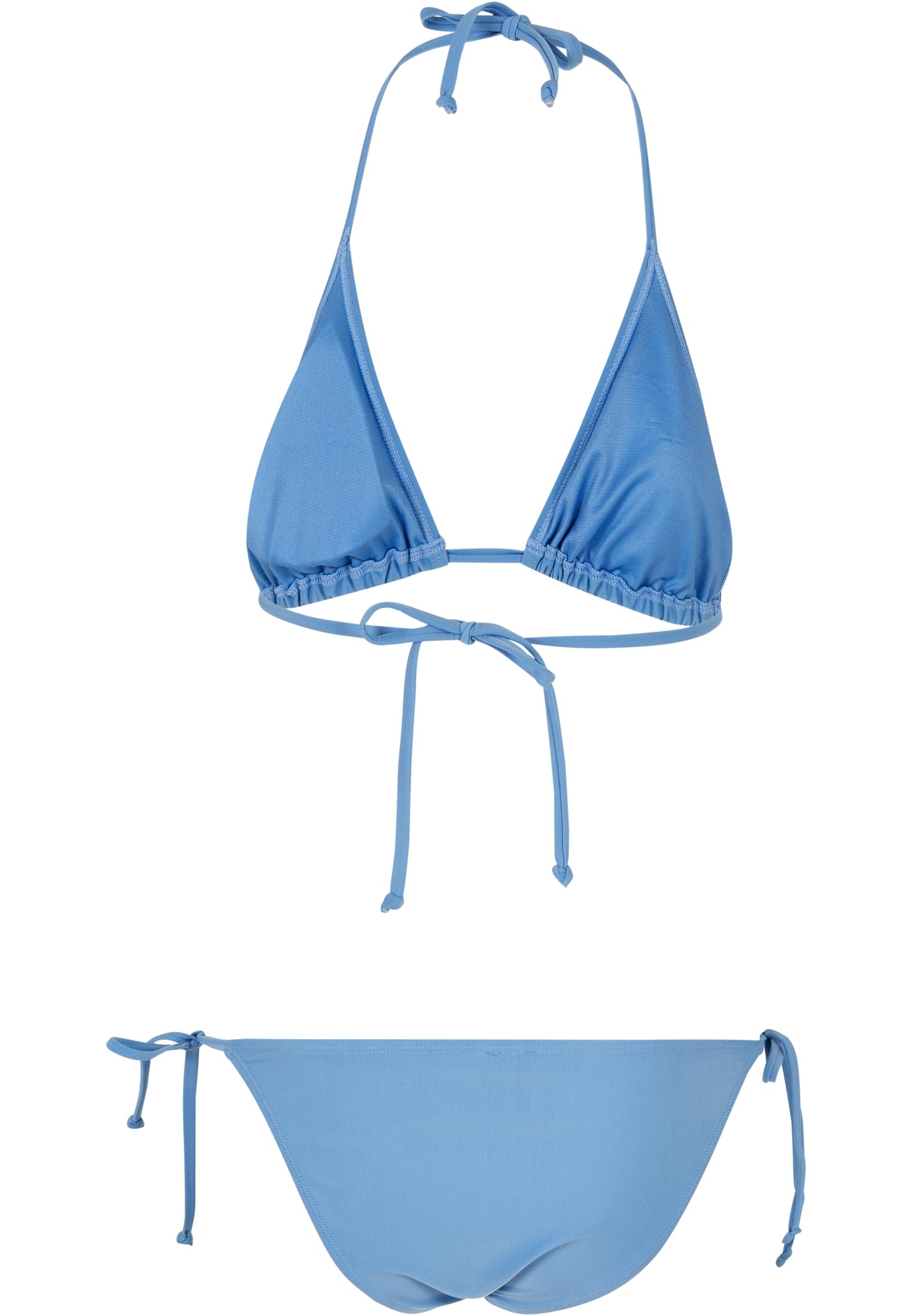 Ladies Recycled Triangle Bikini Urban Classics TB4112-01301 horizonblue