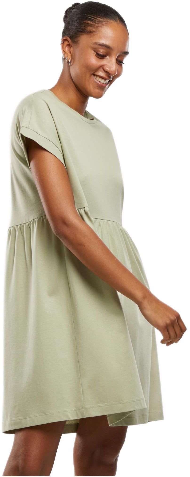 Ladies Organic Empire Valance Tee Dress Urban Classics TB5040-03259 softsalvia
