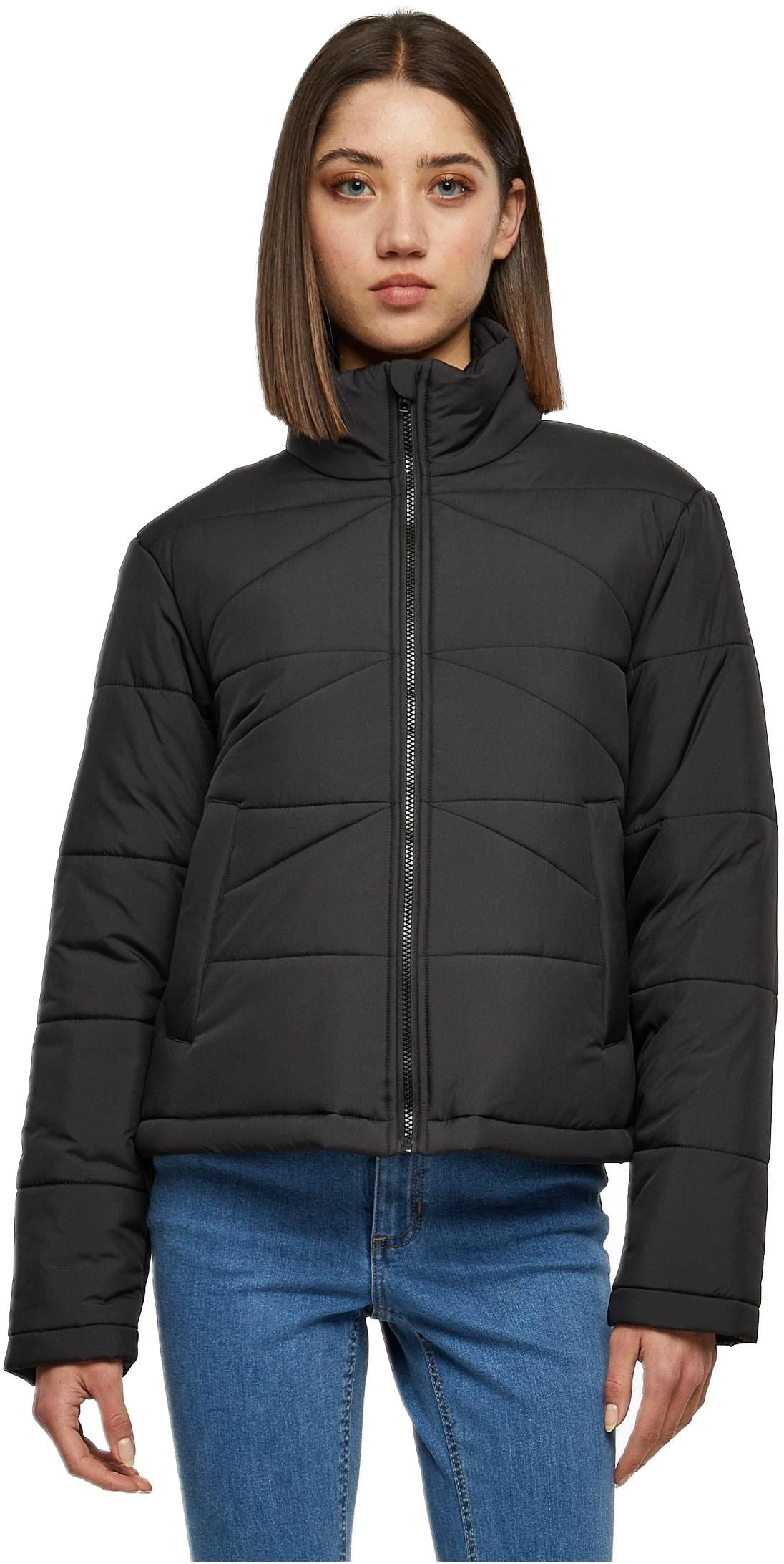 Ladies Arrow Puffer Jacket Urban Classics TB6074-00007 black