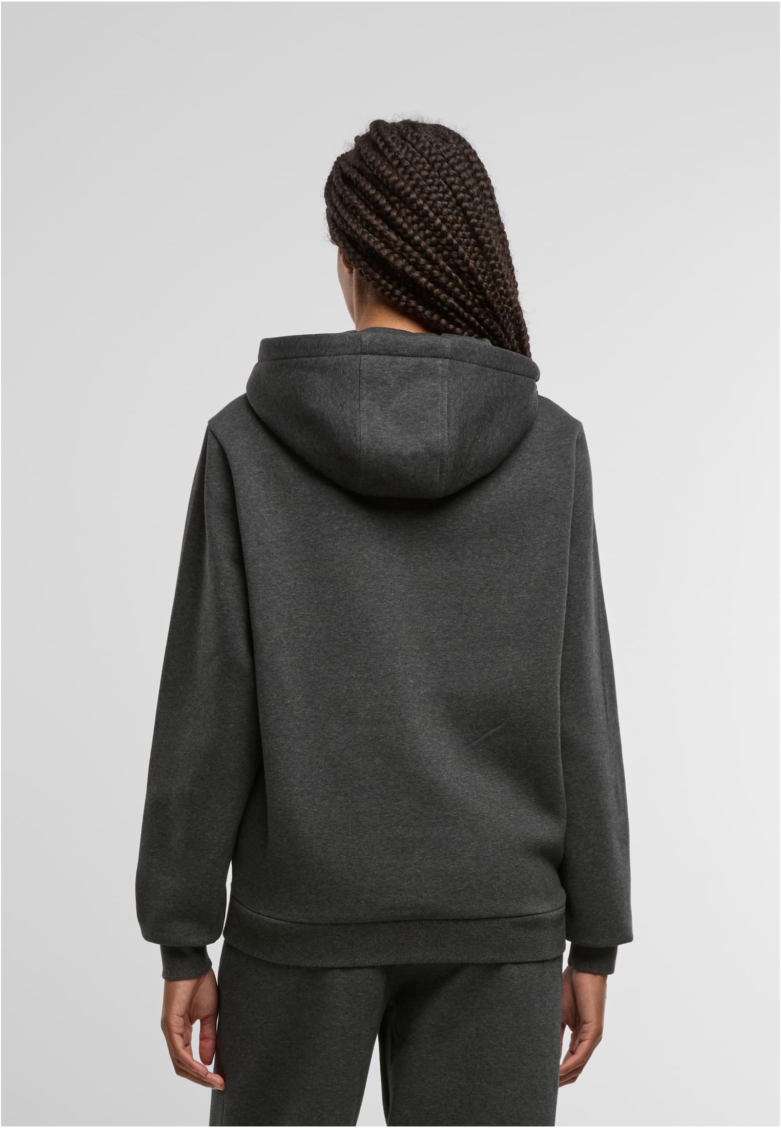 Ladies Fluffy Hoody Urban Classics TB7105-00091 charcoal