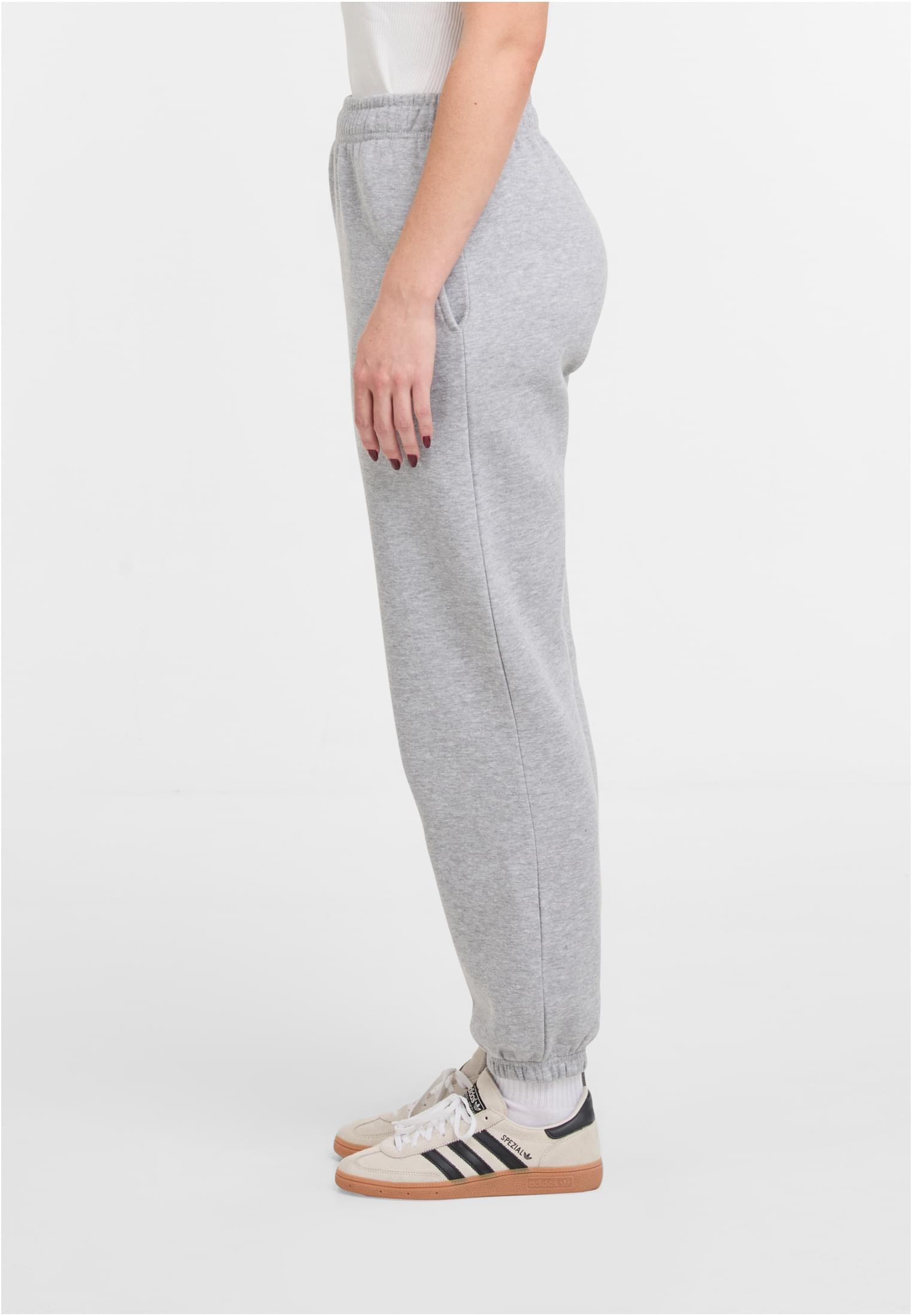 Ladies Basic Essential Sweatpants Urban Classics TB8006-03061 heathergrey