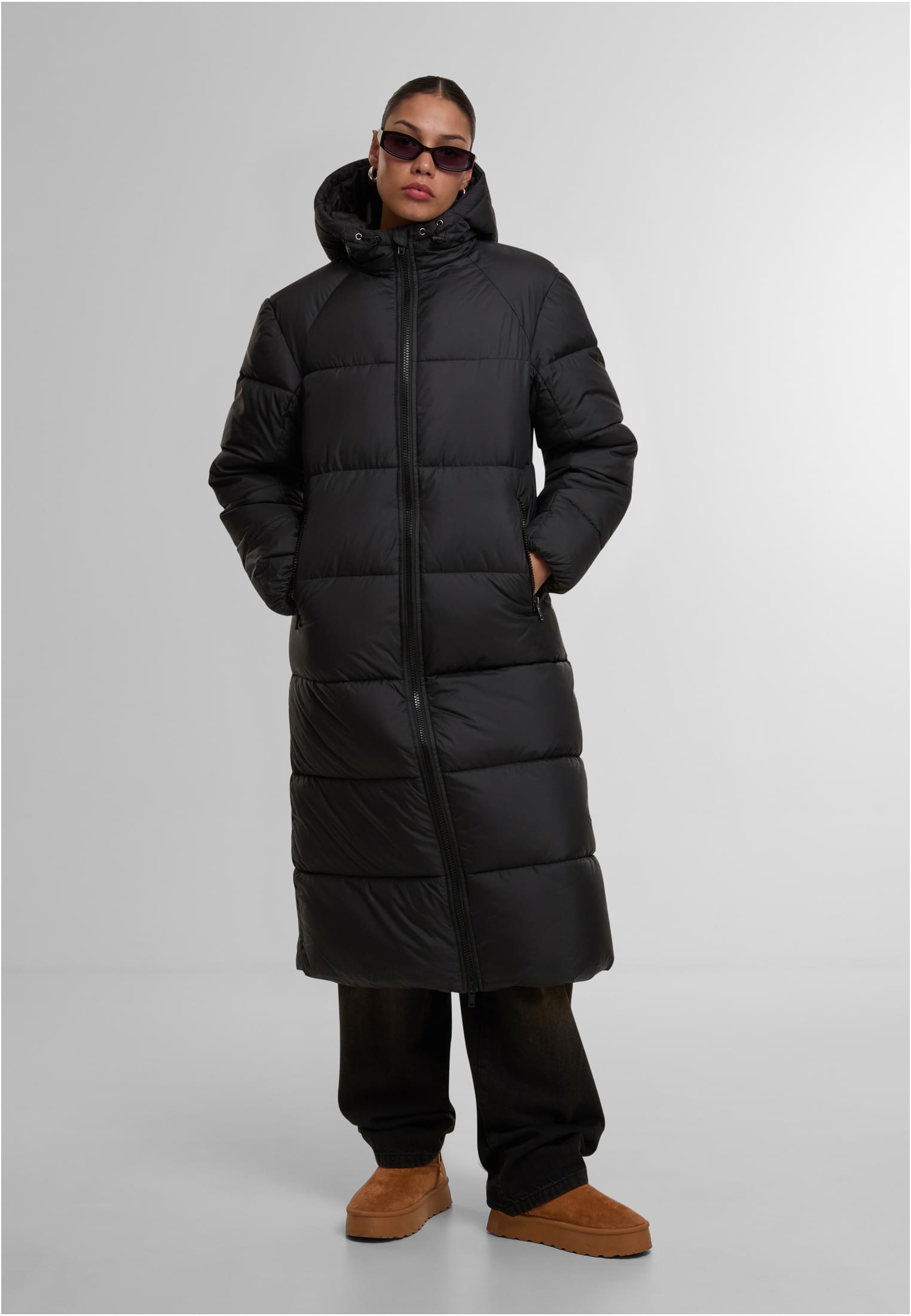 Ladies Ultra Long Coat Urban Classics TB8114-00007 black