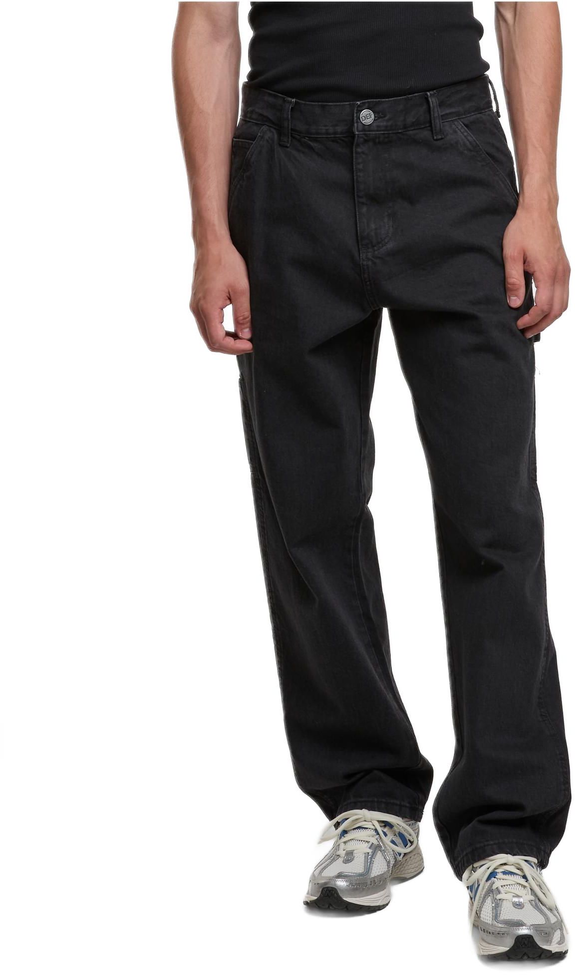 Wood Straight Fit Jeans DEF DFJS237-00007 black