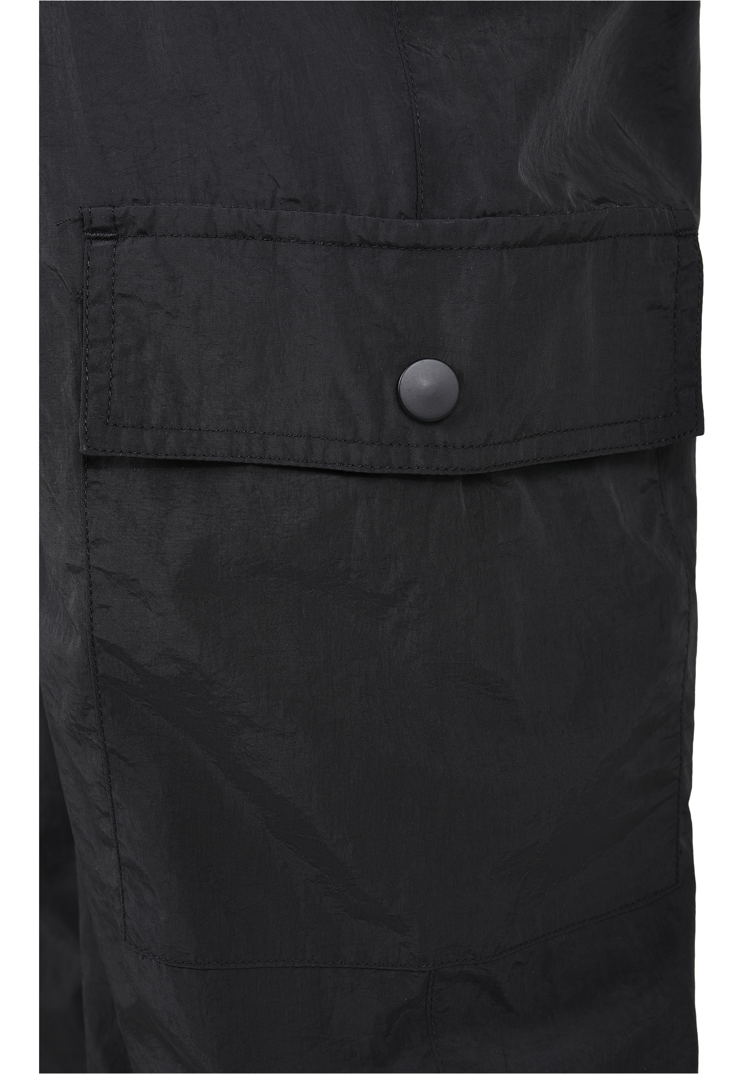 Cargo Nylon Track Pants Urban Classics Tb3669-00007 Black ανδρικά Παντελόνια Simple Wear
