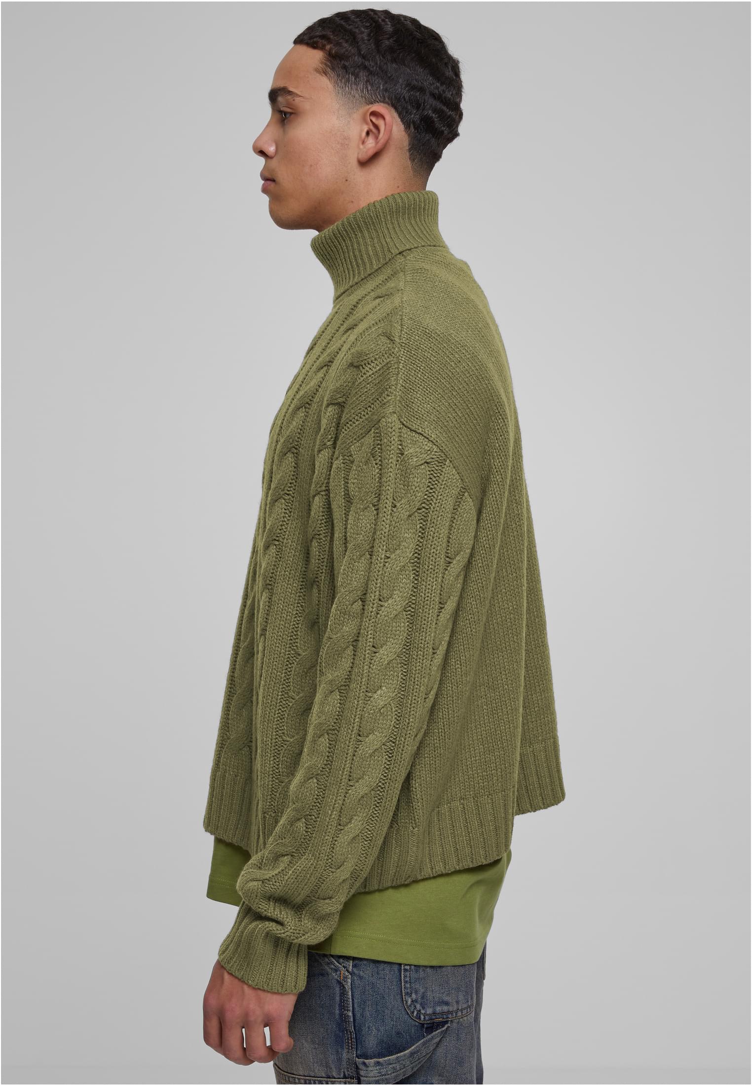 Boxy Roll Neck Sweater Urban Classics TB6339-03057 tiniolive